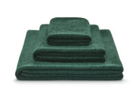 sada ručníků bambusových láhvově zelených - MUMLA