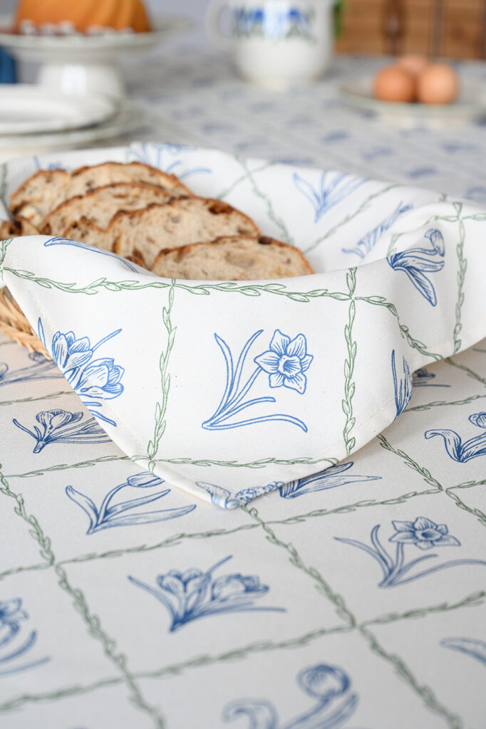 serwetka wiosenna krata - MUMLA