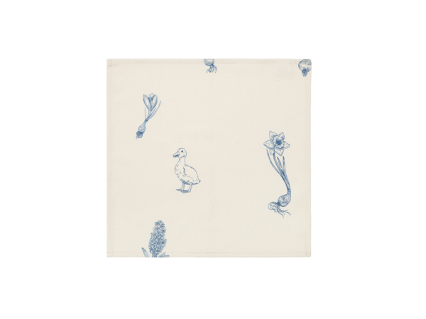 serviette blauer frühling - MUMLA