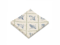 serviette frühlingskaro - MUMLA