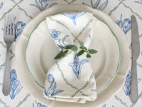 serwetka wiosenna krata - MUMLA