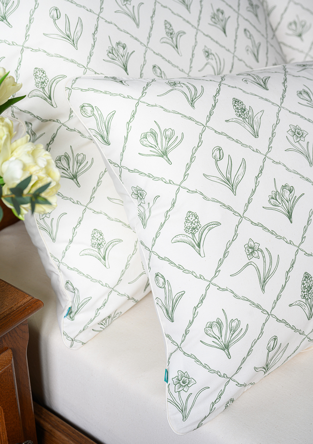 povlečení jarní káro - MUMLA