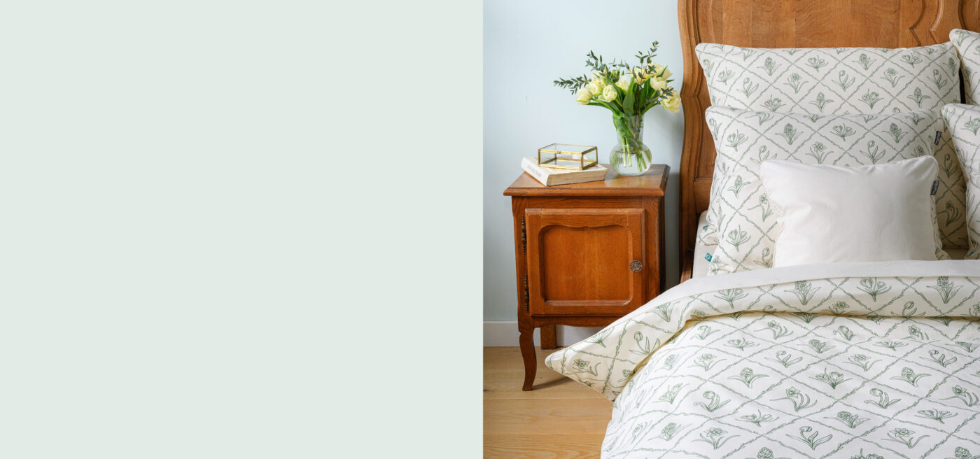 pościel wiosenna krata - MUMLA