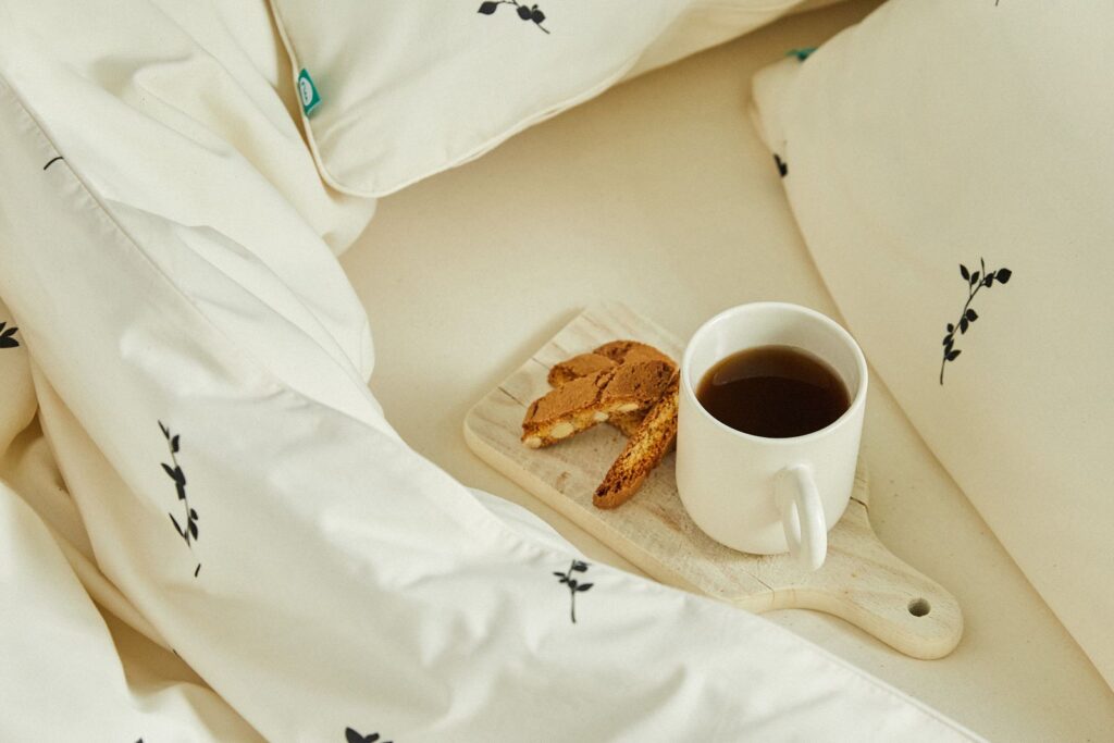 Bawełniany materiał na prześcieradło – MUMLA