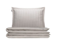 bettwäsche satin beige streifen - MUMLA