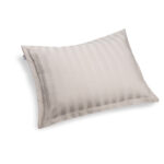 bettwäsche satin beige streifen - MUMLA