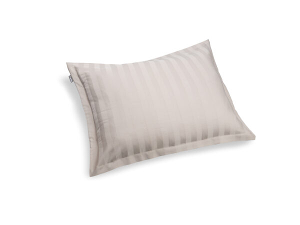 bettwäsche satin beige streifen - MUMLA