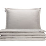 bettwäsche satin beige gerippt - MUMLA