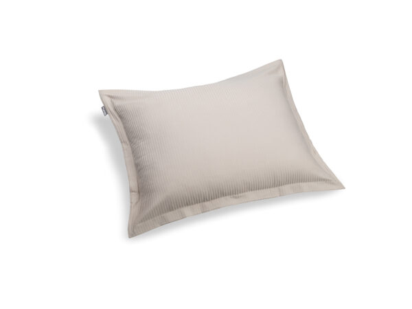 bettwäsche satin beige gerippt - MUMLA