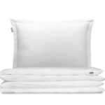 povlečení satin bílé proužky - MUMLA