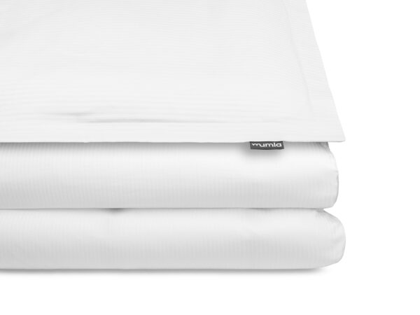 povlečení satin bílé proužky - MUMLA