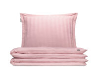 bettwäsche satin rosa streifen - MUMLA