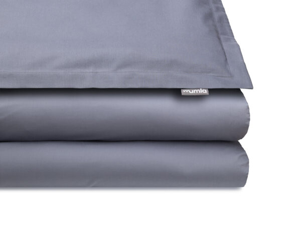 bettwäsche satin stahlgraue - MUMLA