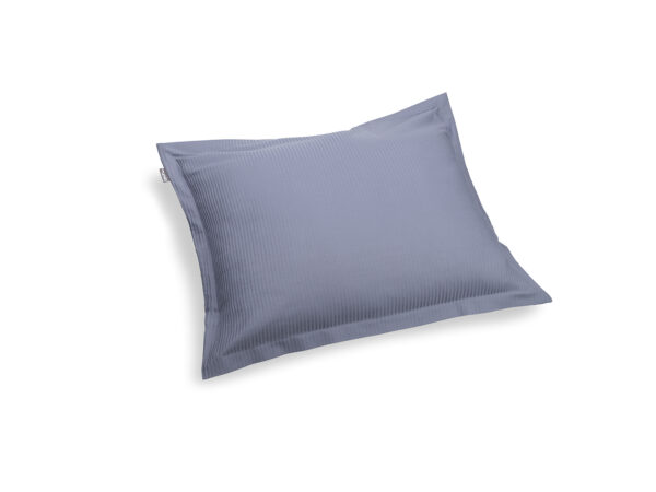 bettwäsche satin stahlgraue gerippt - MUMLA