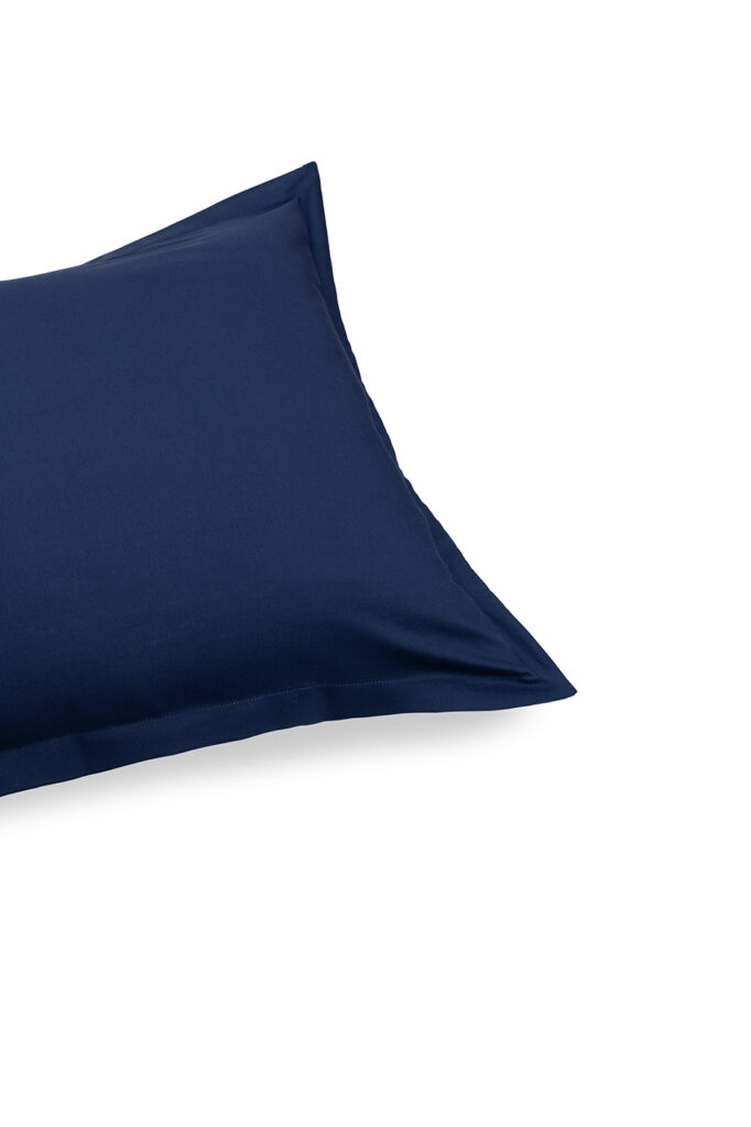 poszewka satin granatowa - MUMLA