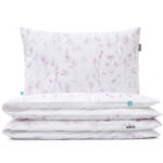 bettwäsche simple rosa wiese - MUMLA