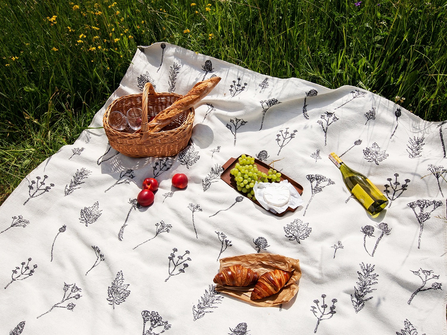 Piknikowy pled Rośliny – MUMLA