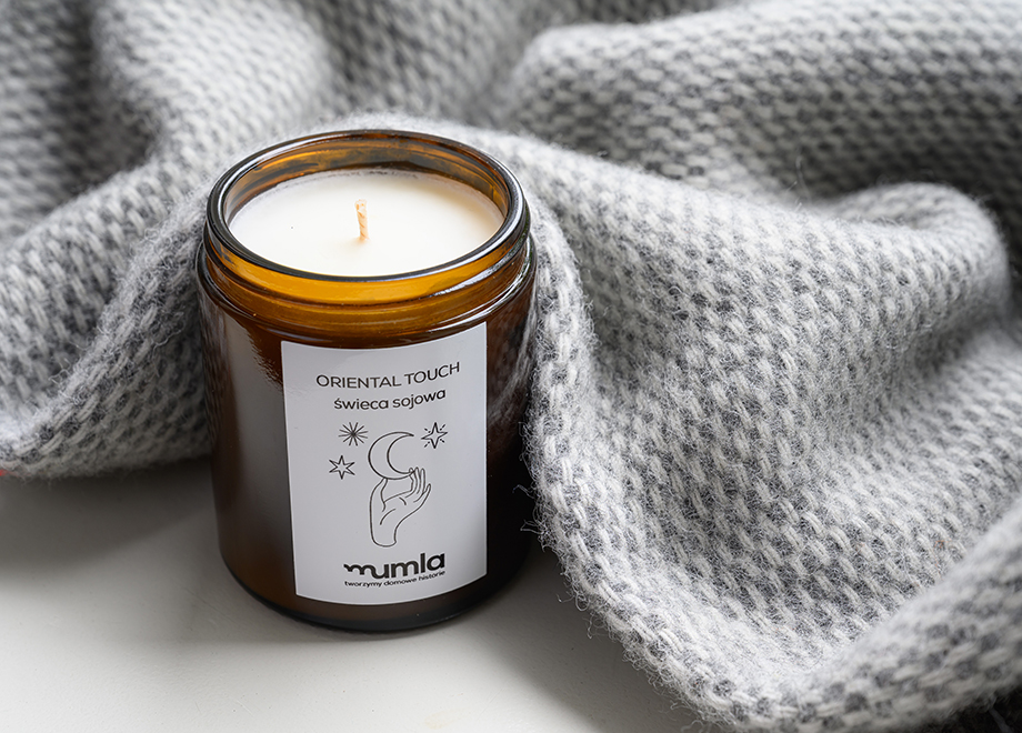 świeca sojowa oriental touch - MUMLA